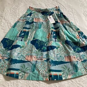 NWT Emily & Fin Le Maroc Pippa A line skirt ModCloth size S
